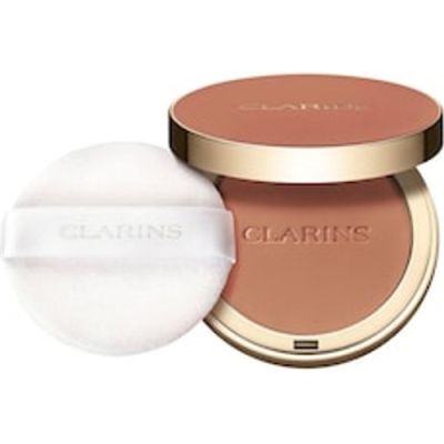 Clarins Ever Matte Compact Powder - Infused with peach tree milk