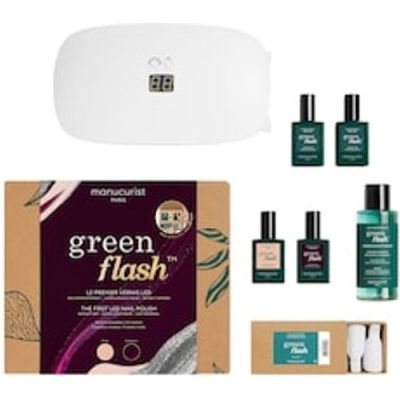 MANUCURIST Green Flash Beige Aubergine - Gift set