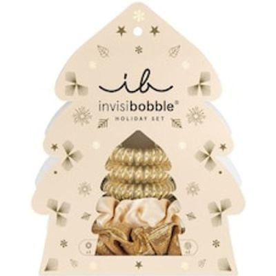 Invisibobble Holiday Set - Feeling Pine Ornament, Hair Scrunchies