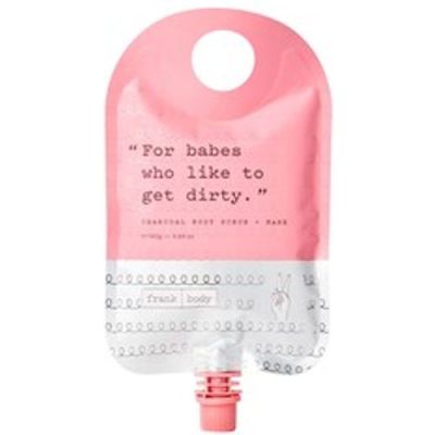 FRANKBODY Charcoal Body Scrub and Mask
