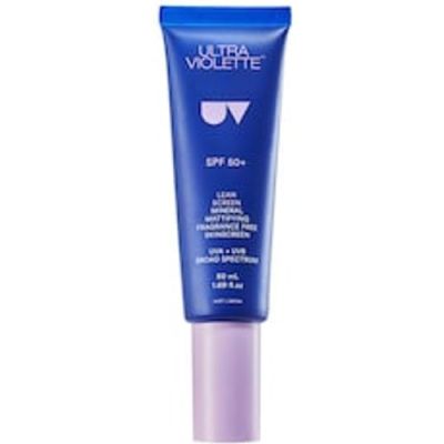 ULTRA VIOLETTE Lean Screen SPF50+ - Mineral Mattifierande, parfymfri hudkräm